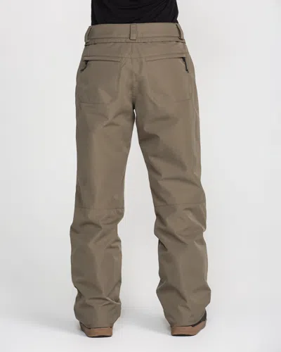 Volcom Women's Coldfront Insulated Baggy Pants In Teak
