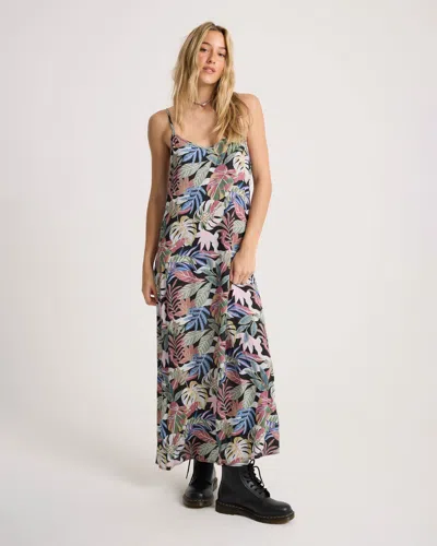 Volcom Women's Cosmic Slip Dress In Multi