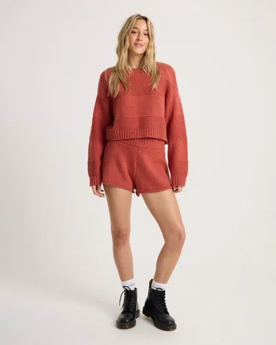 Volcom Women's Dayz Like This Sweater In Vintage White