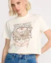 Volcom Women's Dial Crop Tee In White