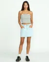 Volcom Women's Dropping In Skirt In Animal Print