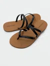 Volcom Women's Easy Breezy Ii Sandals In Black