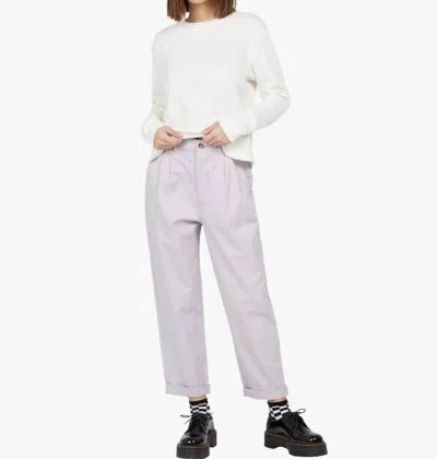 Volcom Women's Frochickie Trouser In Lavender In Purple