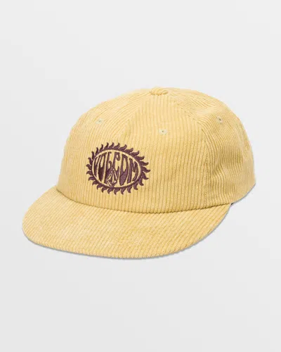 Volcom Women's Full Stone Dad Hat In Yellow