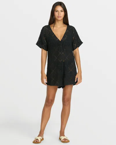 Volcom Women's Go Barefoot Romper In Black