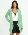 Volcom Women's Go Go Wrap Cardigan In Green