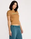 Volcom Women's Have A Clue Tee In Animal Print