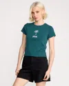 Volcom Women's Have A Clue Tee In Green