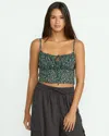Volcom Women's Here Kitty Cami In Multi