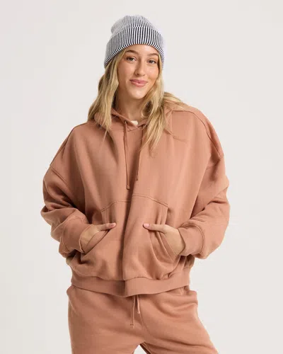 Volcom Women's In A Cinch Sweatshirt In Brown