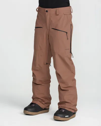 Volcom Women's Karat Stretch 30k Pants In Brown
