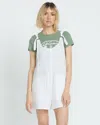 Volcom Women's Lil Tie Strap Romper In White