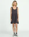 Volcom Women's Lived In Baddie Dress In Gray
