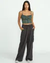 Volcom Women's Lived In Beach Pants In Black