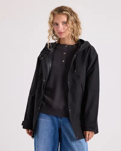 Volcom Women's Margot Rain Jacket In Black