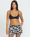 Volcom Women's Midnight Lily 2" Boardshorts In Black