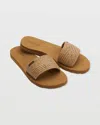 Volcom Women's Simple Slide Braid In Brown