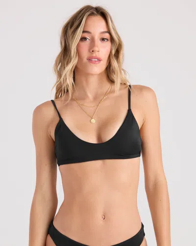 Volcom Women's Simply Seamless Bralette In Black