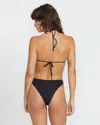 Volcom Women's Simply Seamless Skimpy Bikini Bottom In Black