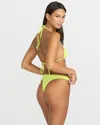 Volcom Women's Simply Seamless Tiny Bikini Bottom In Yellow
