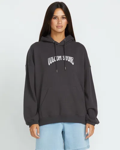 Volcom Women's Stone Art Up Hoodie In Brown
