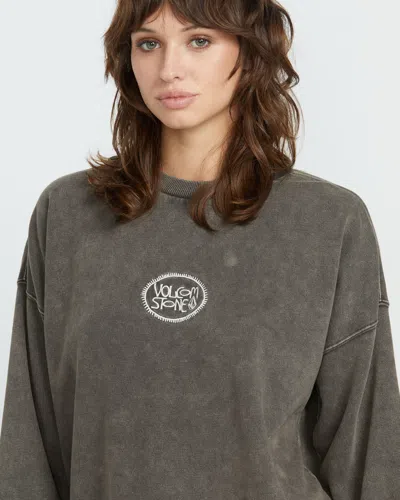 Volcom Women's Stone Crew In Black
