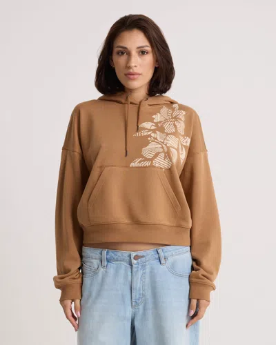 Volcom Women's Stone Dream Hoodie In Camel