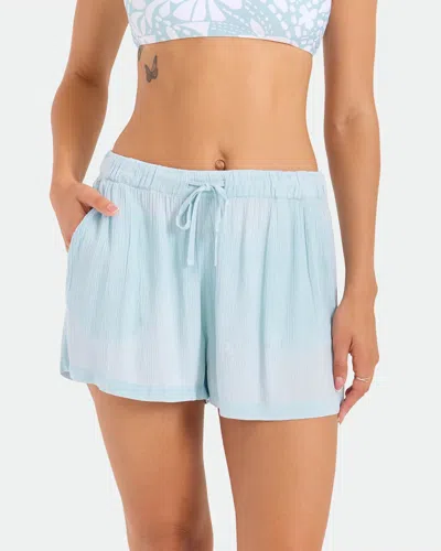 Volcom Women's Stone Shine Shorts Vsc In Blue