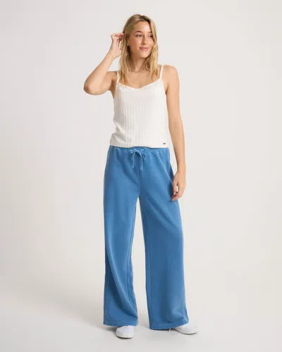 Volcom Women's Stone Soft Pants In Blue