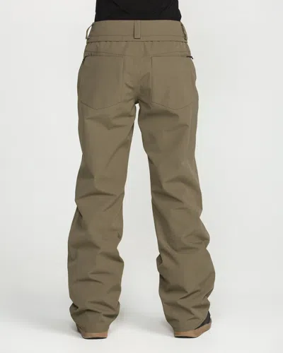 Volcom Women's Stoned Pants In Teak