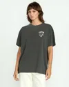 Volcom Women's Stones Throw Tee In Gray