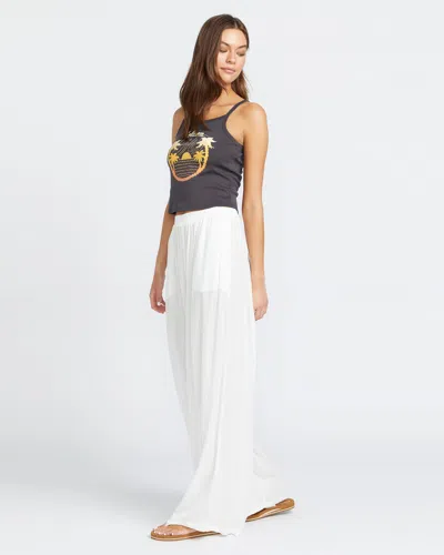 Volcom Women's Stoneshine Junki Pant In White