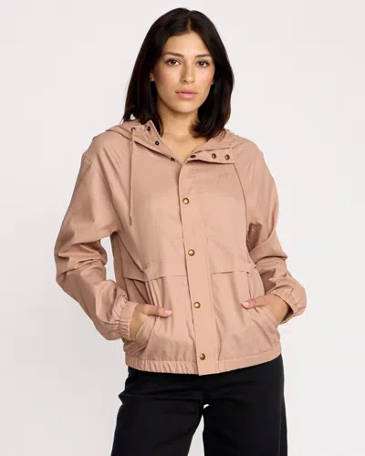 Volcom Women's Stonewind Jacket In Brown