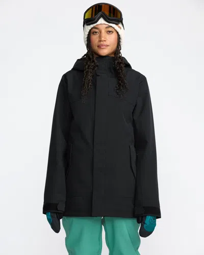 Volcom Women's Stoney Shadow Insulated Jacket In Black