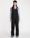 Volcom Women's Swift Bib In Black