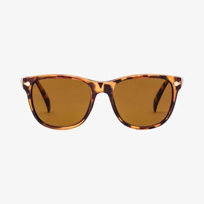 Volcom Women's Swing Sunglasses In Gloss Tort Bronze Non Polar In Multi