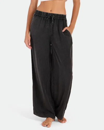 Volcom Women's Washed Up Twill Pants In Black