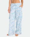 Volcom Women's Wide Leg Pull On Pants In Blue