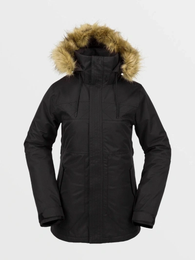 Volcom Womens Fawn Insulated Jacket - Black