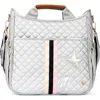 Volée Crossbody Bag In Silver