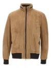 Volfagli Zip-fastening Suede Jacket