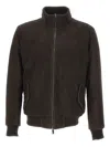 Volfagli Zip-front Leather Jacket