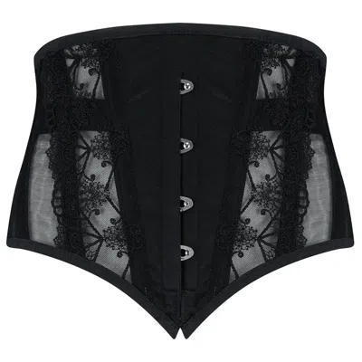 Vollers The Corset Company Limited Women's Black Clara Underbust Corset