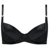 Vollers The Corset Company Limited Women's Black Vivienne Balcony Bra In Black