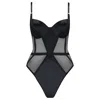 Vollers The Corset Company Limited Women's Black Vivienne Bodysuit In Black