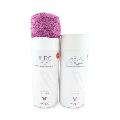 Volo Beauty Hero Hair Towel In Orchid