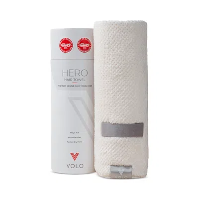 Volo Beauty Hero Hair Towel In Salt White