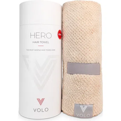 Volo Hero Hair Towel In Brown