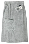 Volo Spa Wrap & Scrunchie Set $74 Value In Gray
