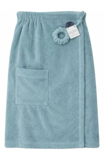 Volo Spa Wrap & Scrunchie Set $74 Value In Gray